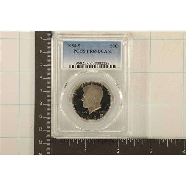 1984-S KENNEDY HALF DOLLAR PCGS PR69 DCAM