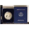 Image 1 : 2001 PROOF AMERICAN SILVER EAGLE WITH CERTIFICATE