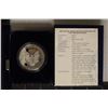 Image 2 : 2001 PROOF AMERICAN SILVER EAGLE WITH CERTIFICATE
