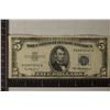 Image 1 : 1953-A US $5 SILVER CERTIFICATE BLUE SEAL