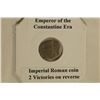 Image 3 : ANCIENT COIN OF THE LATE ROMAN EMPIRE, TWO