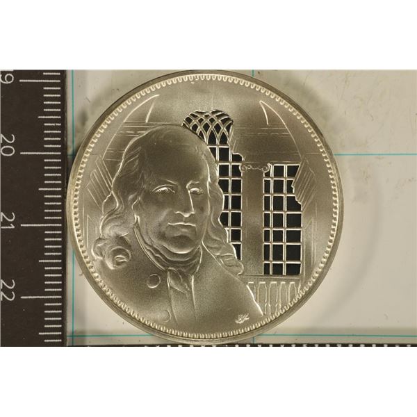 32.2 GRAM STERLING SILVER OFFICIAL SIGNERS MEDAL