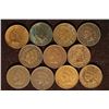 Image 1 : 11 ASSORTED INDIAN HEAD CENTS: 1900-1906