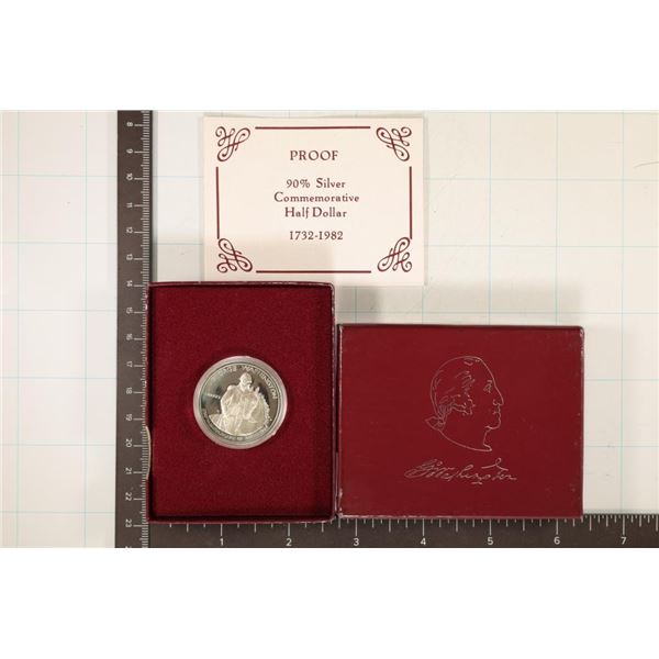 1982-S GEORGE WASHINGTON COMMEMORATIVE SILVER