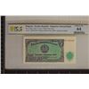 Image 1 : 1951 BULGARIA 5 LEVA PCGS CHOICE UNC 64
