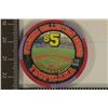 Image 1 : $5 CASINO CHIP TROPICANA "DOG DAYS OF SUMMER"