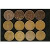 Image 2 : 12 NORWAY 5 ORE COINS: 1917-1957