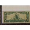 Image 2 : 1902 LARGE SIZE US $10 NATIONAL CURRENCY THE
