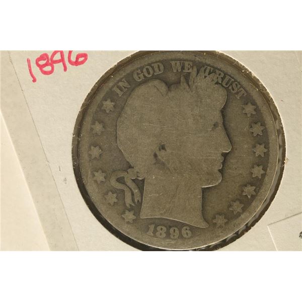 1896-O BARBER HALF DOLLAR