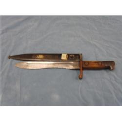 WWII Era Bayonet: 3978 Blade, FN with Crown Toledo branded on the blade    (2)