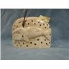 Image 2 : Relief Carved Walrus Jaw -  Inset w/ baleen - Carving of a whale.  By. Craig Niksik 4in X 3in   (2)
