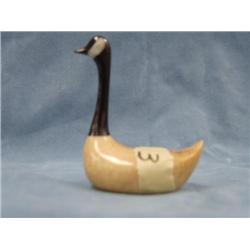 Canadian Goose made of ivory and whale bone. By. Aningayou   (2)