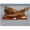 Image 1 : Outstanding imported carving done in mammoth bone, Buffalo w/ two babies, Stock # M01A (2)