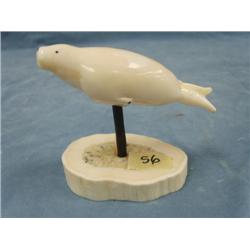 4 inch Swimming Seal, Stock # 813F By. Edward Gologergen (2)