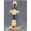 Image 1 : 9 inch tall Baleen and Ivory Totem Stock# 760F  By. Mark Seeganna   (2)