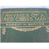 Image 2 : "Rhymes of a Red Cross Man",  "Ballard of a Bohemian" Both books By. Robert W. Service  (700)