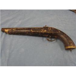 Old Flint Lock Pistol  (259)