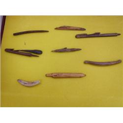 Lot of St. Lawrence Island Artifacts made of Ivory (3)