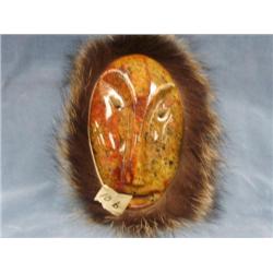 CHOICE ON 2: Carved Soap Stone Mask By. Michael Scott  (2)