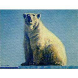 CHOICE ON 7: "Regal Ruler" 319 of 950.  Print Size 24 1/2in X 28 1/2in  By. Fred Machetanz  (700)