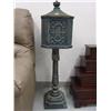 Image 1 : Cast iron mailbox 46in high  (269)