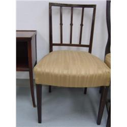 Nice chair with gold seat (269)