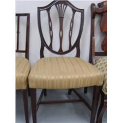 Nice chair with gold seat (269)