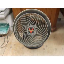 Lot of tarps, extension cords, a ladies red 10 speed Dynasty bicycle, fan, humidifier, Hewitt Packer
