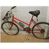 Image 5 : Lot of tarps, extension cords, a ladies red 10 speed Dynasty bicycle, fan, humidifier, Hewitt Packer