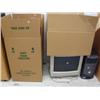 Image 4 : Lot of boxes and Dell Dimension 4600 computer with view sonic monitor, books, brother fax machine, k