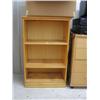 Image 3 : Small bookcase with set of drawers, Sylvania AC/DC remote television, DVD player, Sony VHS recorder,