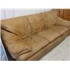 Image 1 : Tan leather couch (267)