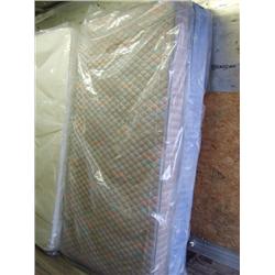 Twin mattress set, Beauty Rest, with frame (261)