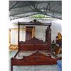 Image 1 : King size beautiful reproduction ornate style bed (2)