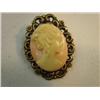 Image 2 : Lot of cameo pin and a beautiful Russian blue enameled pendant (266)