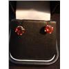 Image 4 : Lot of 6 pairs of earrings, ruby, diamonds, pearls and garnet (266)