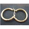 Image 3 : Lot of 3 gold hoop earrings (266)