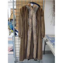 Fur coat by David Green Full length coat size 14 (266)