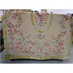 Beautiful Carpet Shabati made in China 7.9 X 9.9  French Medallion (269)