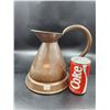Image 2 : Copper Victorian Style Haystack Pitcher 10"H x 10.5"W