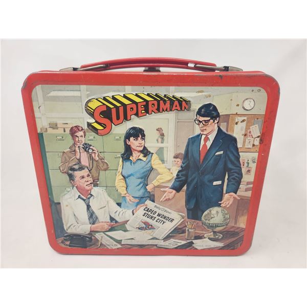 1978 Superman Comics Lunch Box