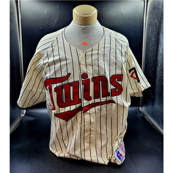 Vintage Large Russel Athletic Minnesota Twins Baseball Jersey