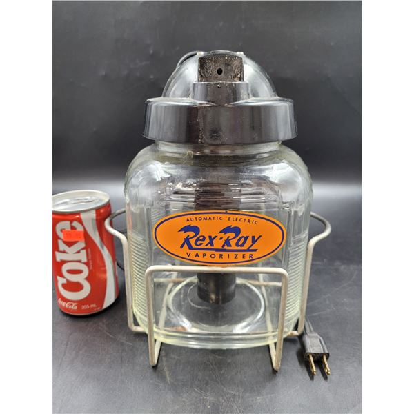 Vintage Automatic Electric Rex-Ray Vaporizer Humidifier