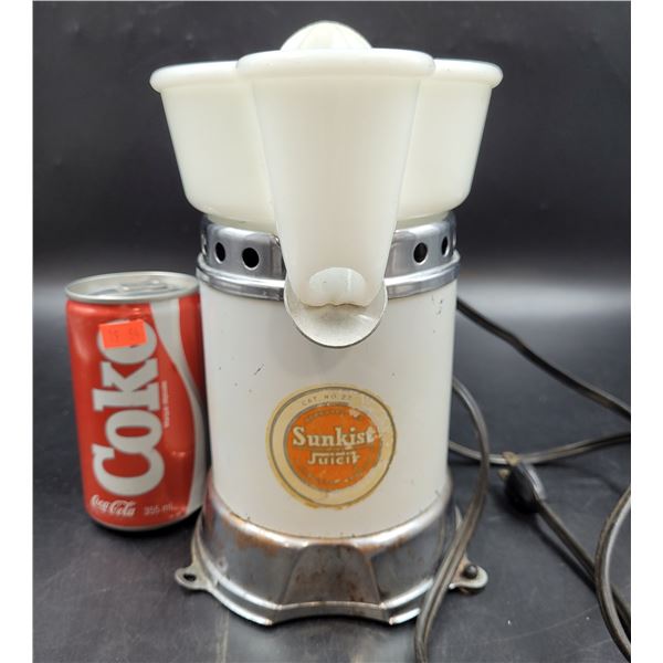 Vintage Sunkist Juicit Electric Juicer
