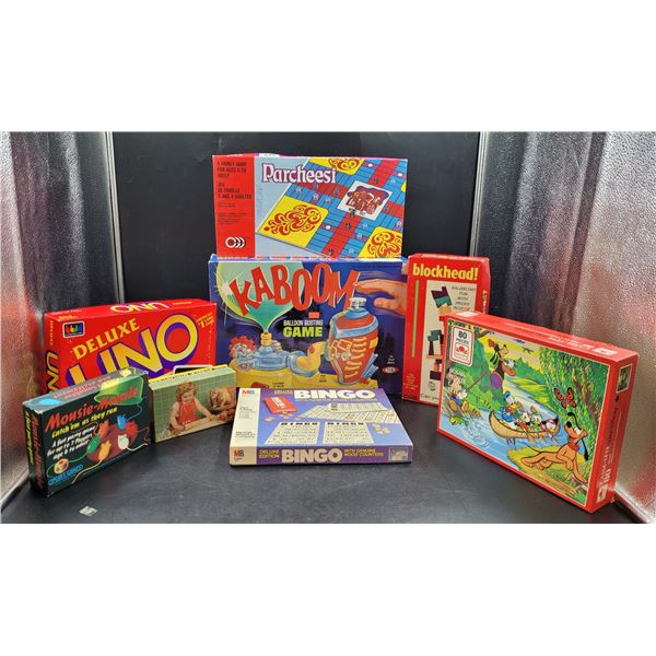 Vintage Board Game Lot
