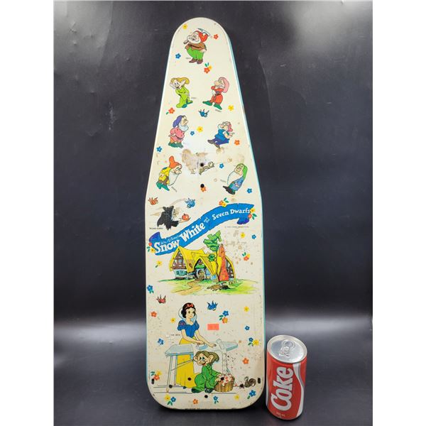 Vintage Snow White and the Seven Dwarfs Ironing Board