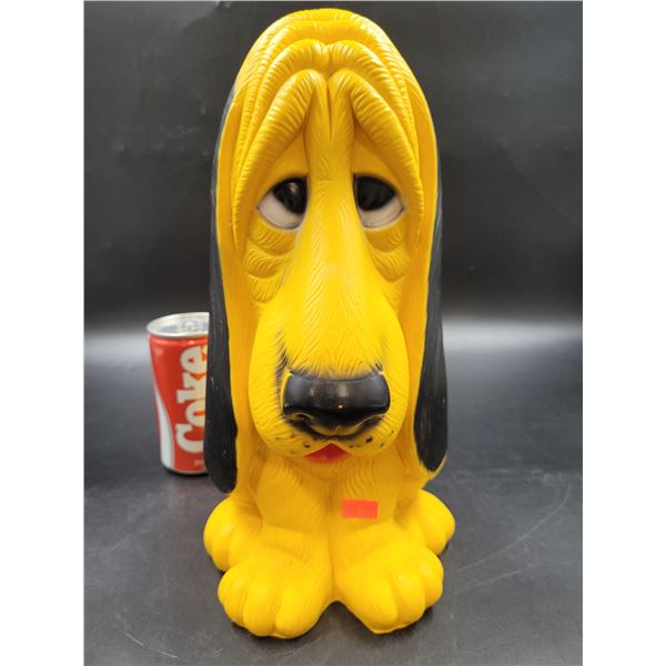 Vintage Sad Dog Piggy Bank