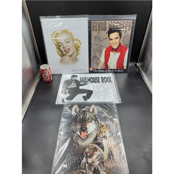 Tin Music Artist Sign Lot