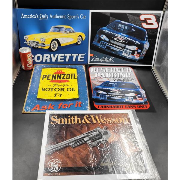 Tin Advertising Sign Lot