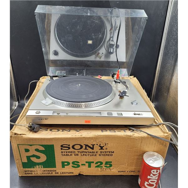 Sony Stereo Turntable System